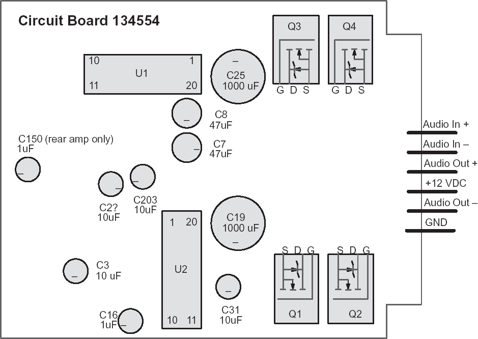 circuit board 134554 schematic