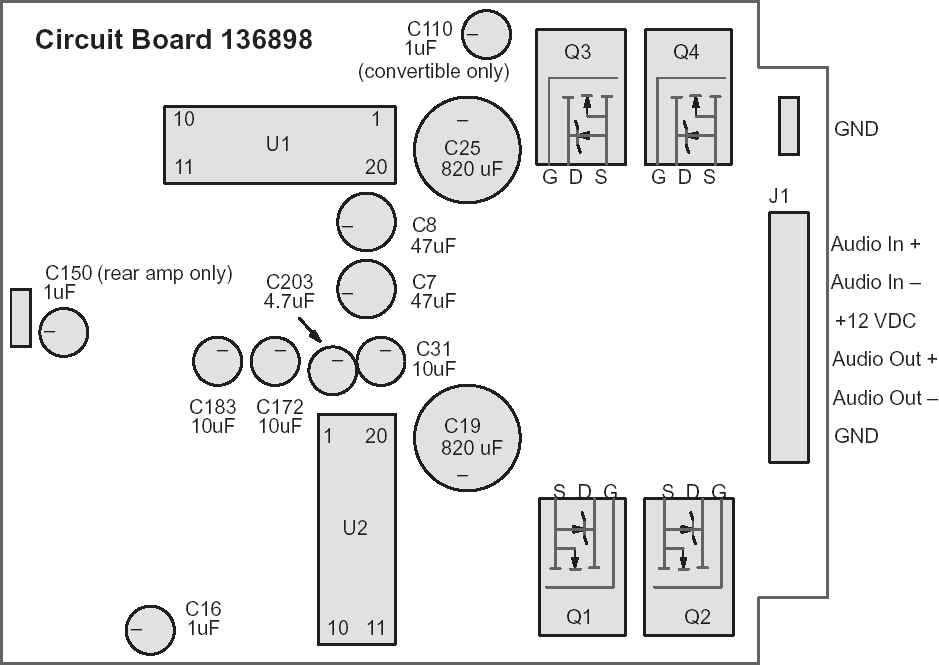 circuit board 136898 schematic